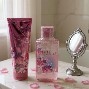 Bath and Body Works Be Enchanted Body Cream Lotion Body Wash Set NWT